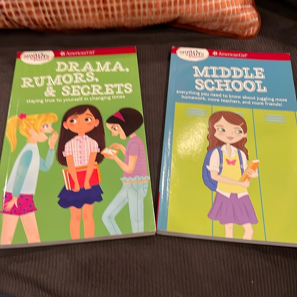 Middle schooler’s essentials!!! Super nice books. 2 for price of one.